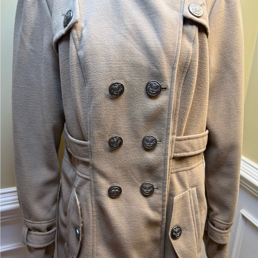 Vintage Worthington Women’s Pea Coat Beige Size XL